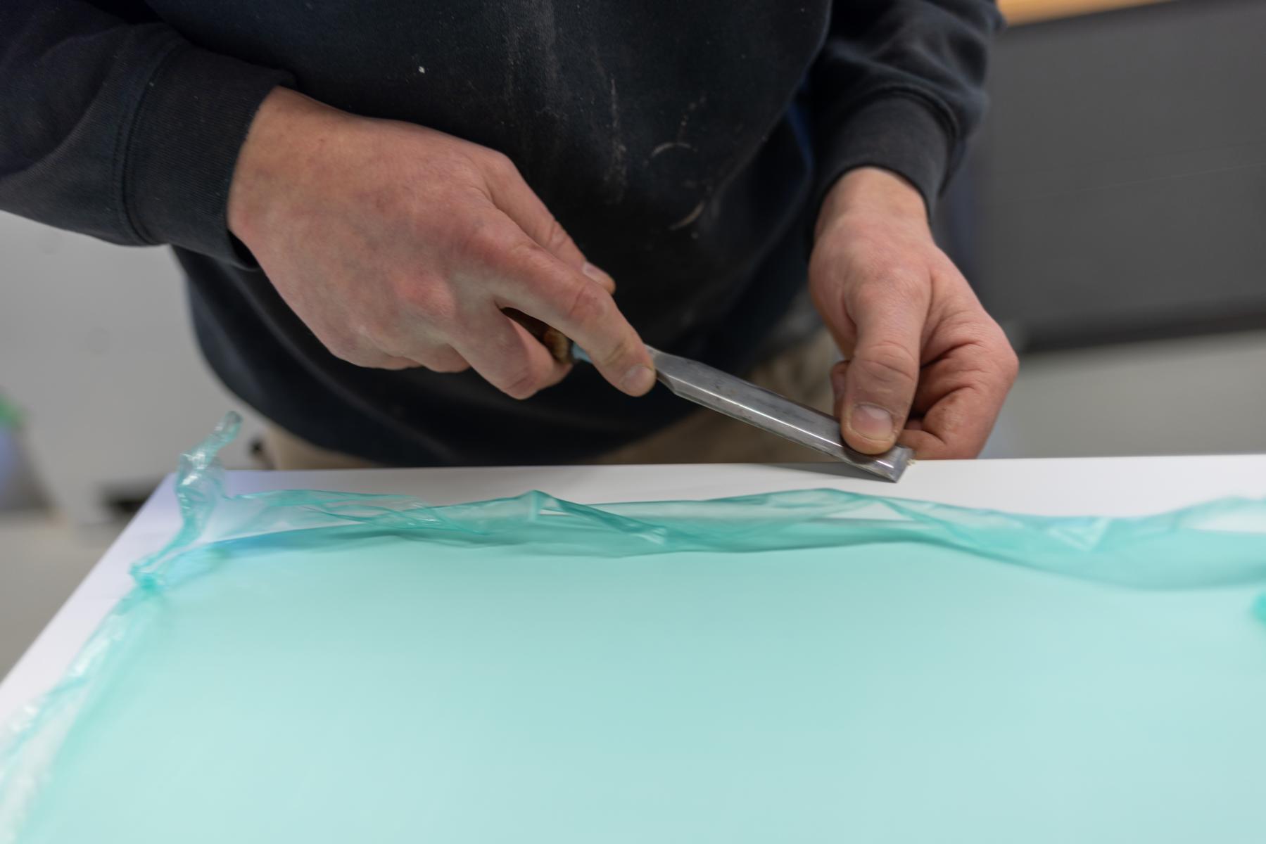 Modernisierung einer Küchenschranktür Bild 7